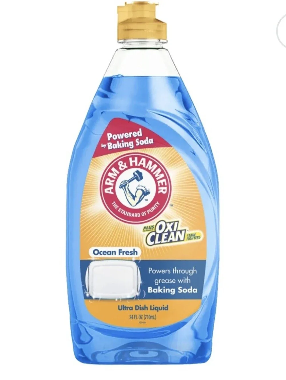 Arm & hammer  Dish Liquid with Oxi Clean. 24 oz.